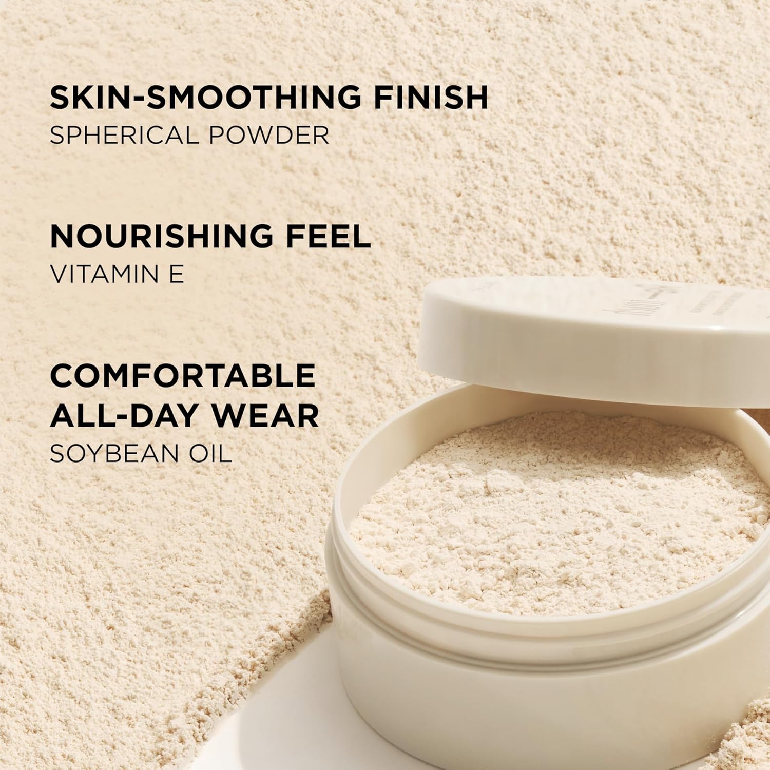 HALEYS Re-touch Setting Powder VEGAN + CRUELTY-FREE, Ultra-Blurring, Lightweight, Non-Caking, Nourishes, Smoothens for Filter-Like Finish, Soft Focus Translucent Loose Powder (Honey Shade)-Velvo Beauty