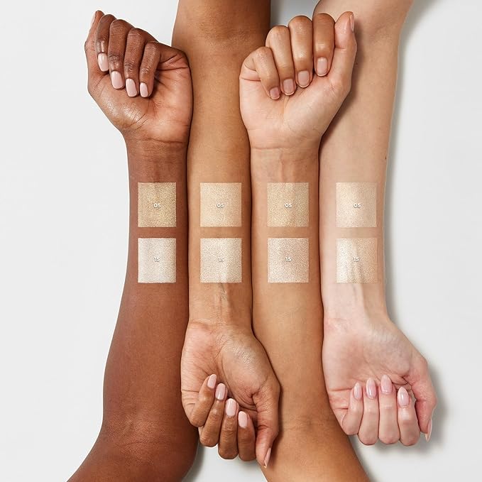 L'Oreal Paris Infallible Up to 24HR Highlighter, Longwear Powder Highlighter For All Day Glow, Icy Gold, 0.31 Oz-Velvo Beauty