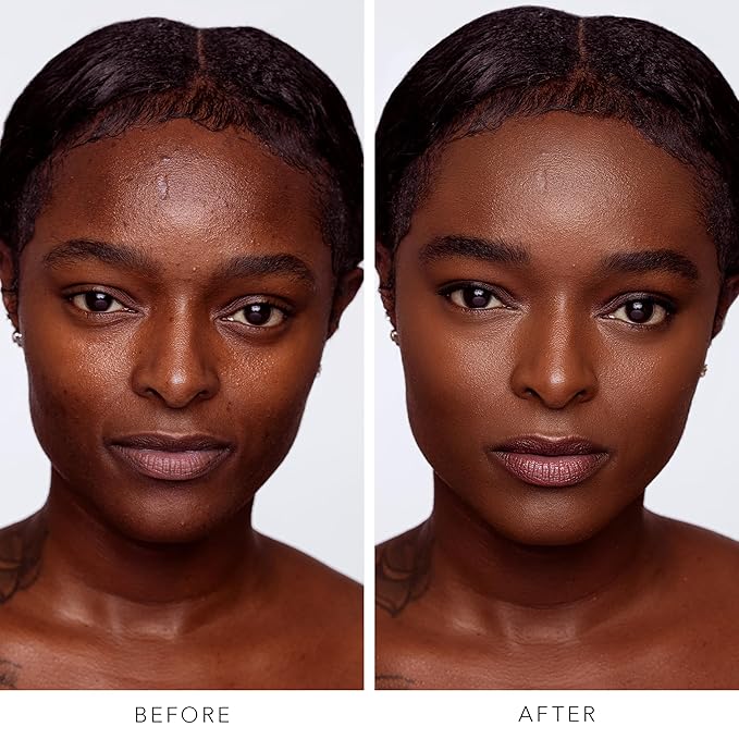 Jouer Essential High Coverage Liquid Concealer - Brightening Concealer - Color Corrector for Under Eye Dark Circles, Spot Coverage, and Eye Primer - Soft Matte Finish, Ebony-Velvo Beauty