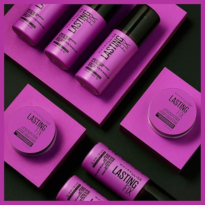 Maybelline Facestudio Lasting Fix Setting + Perfecting Loose Powder Makeup, All Day Matte Wear, Minimizes Shine, Sets Foundation Makeup, Translucent, 0.21 oz.-Velvo Beauty