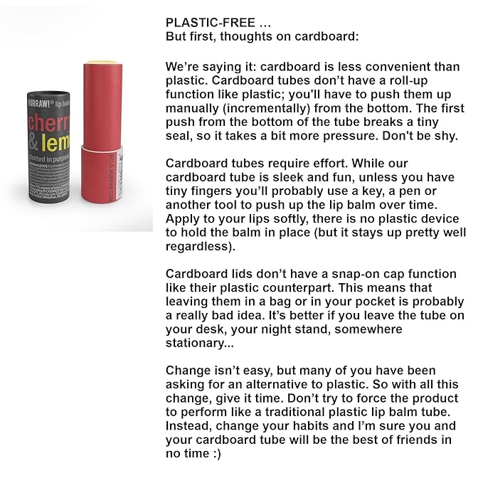 Hurraw! Cherry Lemon, Chocolate Mint & Vanilla Orange Lip Balm 3 Pack Bundle: Plastic-Free with new cardboard push-up tube. Certified Organic, Natural & Vegan. Bee, Shea, Soy & Palm Free. Made in USA-Velvo Beauty