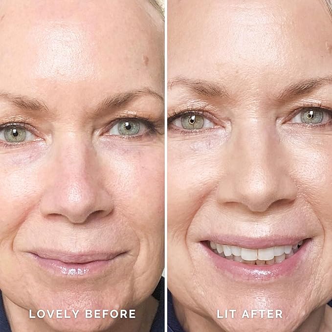 Elizabeth Mott Thank Me Later Glow Enhancer & Primer - Illuminating Makeup Base & Highlighter for Radiant Skin - Lightweight, Long-Lasting, Vegan & Cruelty-Free, Sheer Light Glow Shade, 30g-Velvo Beauty