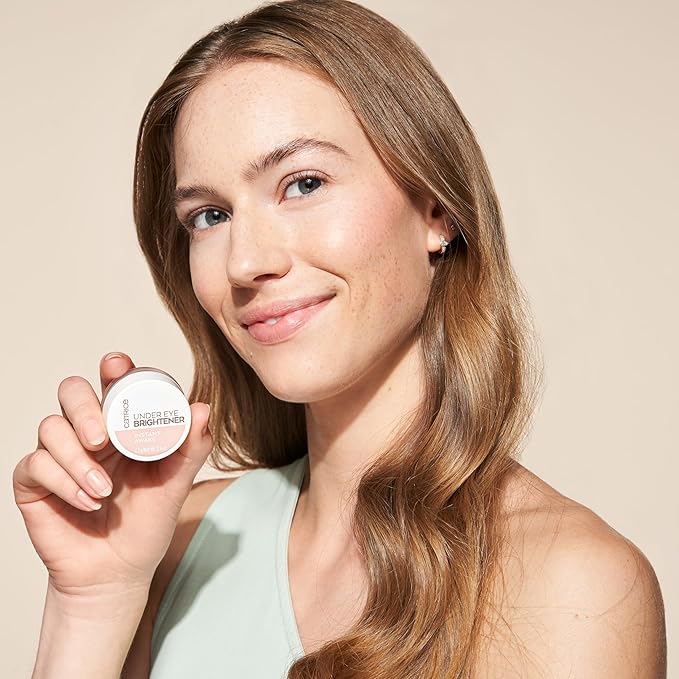 Catrice | Under Eye Brightener | Conceal & Brighten Dark Circles | With Hyaluronic Acid & Shea Butter | Vegan, Cruelty Free & Paraben Free (010 | Light Rose)-Velvo Beauty