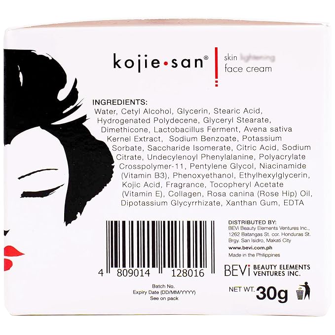 Kojie San Skincare Bundle - Facial Brightening Set with 2 Bars of Kojic Acid Soap, Face Cream & Exfoliating Face Brush-Velvo Beauty