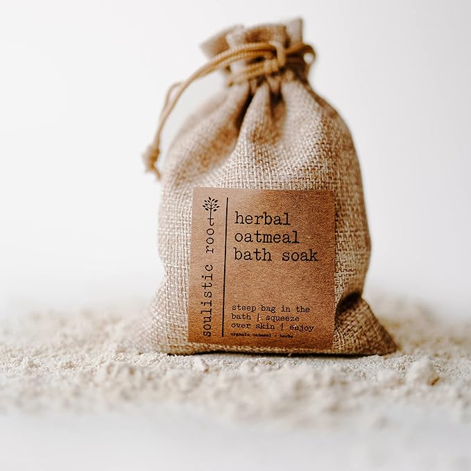 Relaxing Bath Gift Set, Luxury Spa Gifts for Women, Self Care Products for Women and Men, Calm Essential Oil Roller, Oatmeal Lavender Bath Soak & Epsom Salts with Essential Oils-Velvo Beauty