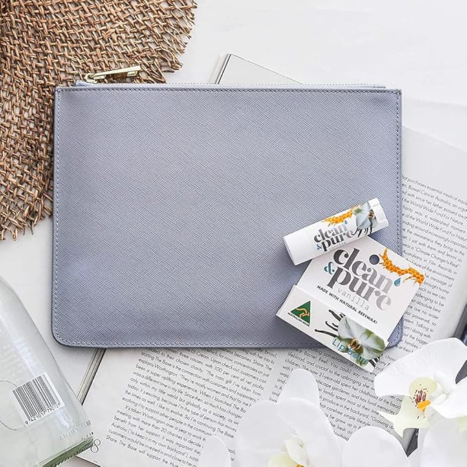 Lip Balm 2-Pack (Vanilla) | Manuka Honey Beauty Products | Lip Care Set With 100% All Natural Beeswax and Vitamin E Oil | Flavored Lip Balm for Dry, Chapped Lips-Velvo Beauty