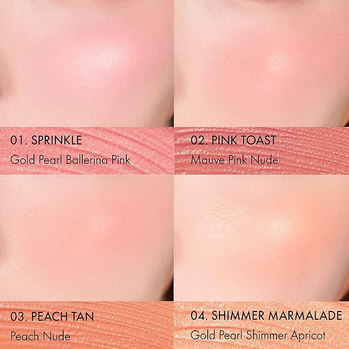 Amuse SEOUL SOFT CREAM CHEEK 04 SHIMMER MARMALADE-Velvo Beauty