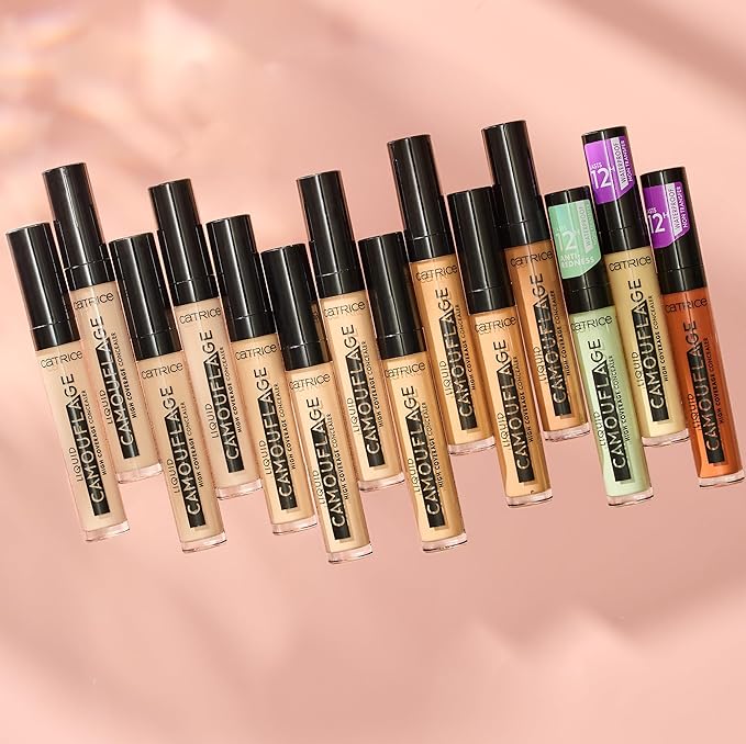 Catrice | Liquid Camouflage High Coverage Concealer | Ultra Long Lasting Concealer | Oil & Paraben Free | Cruelty Free (020 | Light Beige)-Velvo Beauty