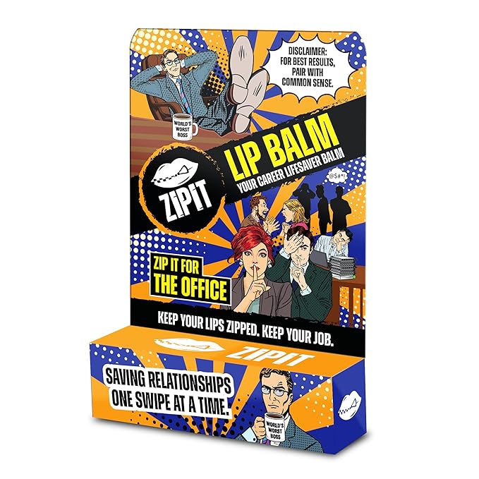 Zip It For The Office Lip Balm - Saving Relationships One Swipe At A Time-Velvo Beauty