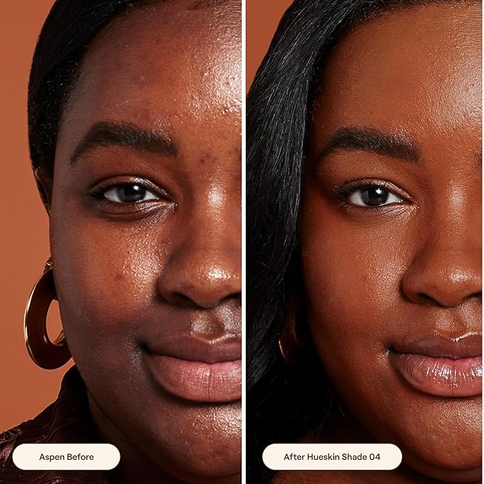 Live Tinted Hueskin Serum Concealer - Medium-to-Full Coverage Concealer with Niacinamide, & Hyaluronic Acid for Dark Circles, Fine Lines & Wrinkles, Buildable Long-Lasting Formula, 0.35 oz - Shade 4-Velvo Beauty