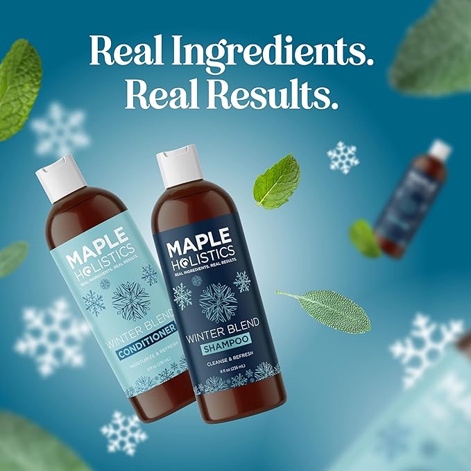 Sulfate Free Hard Water Shampoo and Conditioner - Hard Water Hair Treatments of Product and Minerals with Five Mint Essential Oils for Replenishing Hydration and Hair Shine - Paraben & Cruelty Free-Velvo Beauty
