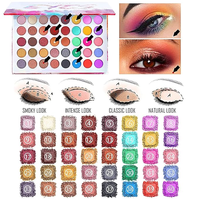 Makeup Kit For Women Full Kit, All in One makeup Gift full set, Include Eyeshadow Palette, makeup brushes, Lip Gloss Set, Lipstick, Foundation, Concealer, For Beginners and Professional-Velvo Beauty