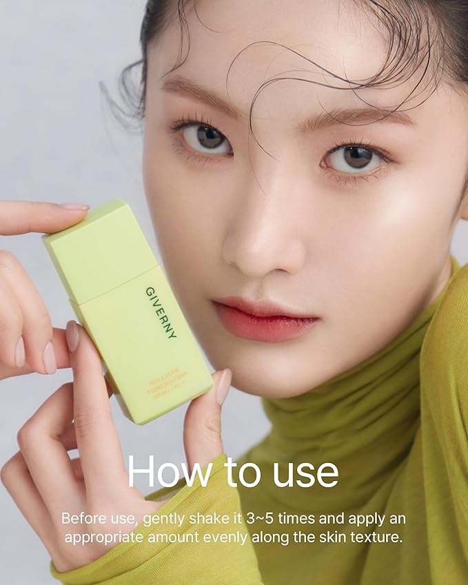 GIVERNY Milchak Tonedation – Tone Correcting Base Makeup for Covering Pores and Improving Complexion – Long-Lasting Nudie Apricot Color Finish – Evens Skin Tone, 1.01 fl.oz.-Velvo Beauty