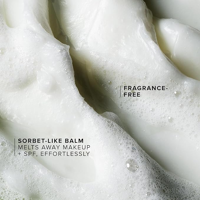 Farmacy Makeup Remover Cleansing Balm - Green Clean Waterproof Makeup Remover + Oil Based Cleanser - Newly Formulated Double Cleanser with Plant Based Waxes + Upcycled Moringa (200ml)-Velvo Beauty