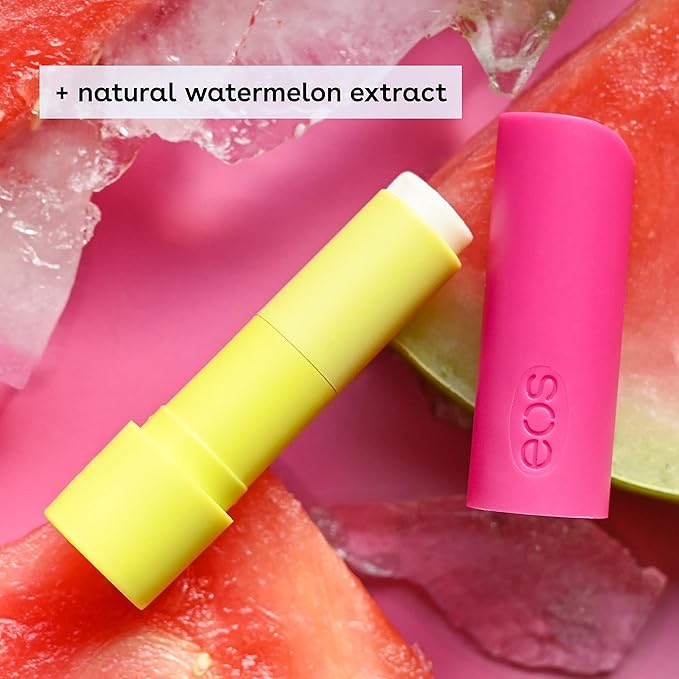 eos Sun Protect - Watermelon | SPF Lip Balm with SPF 30 Protection and Water Resistant | Lip Care to Nourish Dry Lips | Gluten Free | 0.14 oz-Velvo Beauty