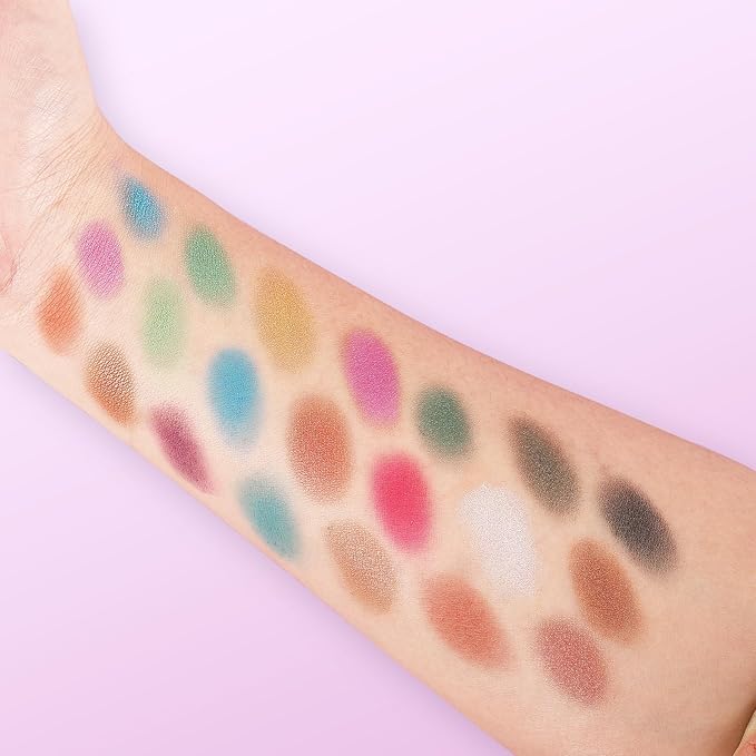 All in One Makeup Kit for Women Full Kit - 24 Eyeshadow, 4 Lipsticks, 1 Blushers, 1 Powder, 2 Eyebrow Powder, 1 Mirror, 1 Double Ended Brush, Makeup Gift Set for Teen Girls, Beginner and Professional-Velvo Beauty