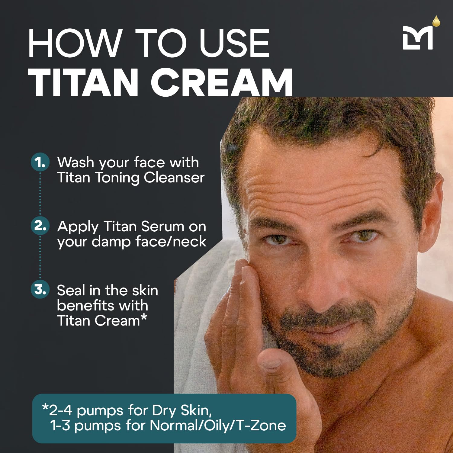 Titan Anti-Aging Mens Face Cream – Mens Face Moisturizer – For Men, Face Lotion – Men, Skin Care – Tighten, Tone, Revitalize – Ceramides, Vitamin C & E, Squalane – All Skin Types – Unscented-Velvo Beauty