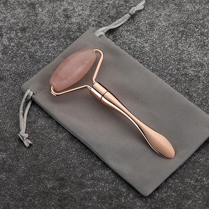 Tekson Face Massager Roller, 2-in-1 Jade Roller Facial Sculptor, Skin Care Tool for Skin Tightening, Anti-Aging, Reduce Puffiness/Wrinkles, Improve Facial Contour, Promote Lymphatic Drainage-Velvo Beauty