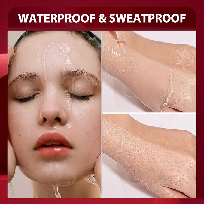 FV Waterproof Foundation with Medium Coverage, Oil-free & Long Lasting, Lightweight, Matte Foundation for Oily/Normal Skin, Sweat-resistant Liquid Makeup Foundation for Face, 30g, Ivory-Velvo Beauty