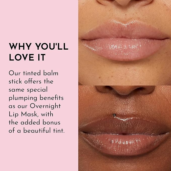 LAWLESS Forget the Filler Lip Plumping Line Smoothing Tinted Balm, Pink Marshmallow, 0.09 Ounce-Velvo Beauty