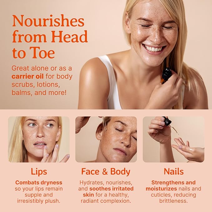 Bella Terra Oils Pure Rosehip Seed Oil – 1 gallon, Nourishing, Hydrating, Rejuvenating, Rich in Vitamins, Enhances Hair and Skin Health-Velvo Beauty