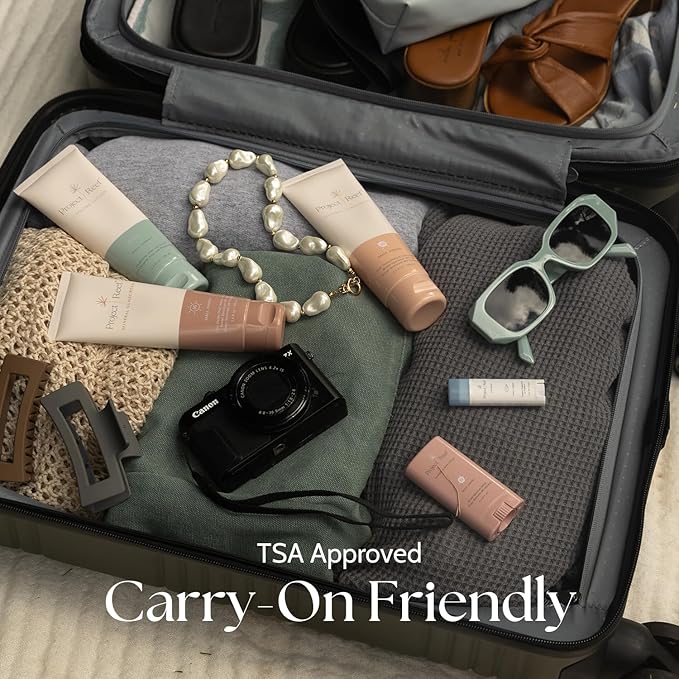 SPF 50 Sheer Mineral Sunscreen Stick - Vegan, Reef Safe, Non-Nano Zinc, Face Sunblock Stick, No White Residue, Pocket Size, Ideal for Travel & Kids .05 oz-Velvo Beauty