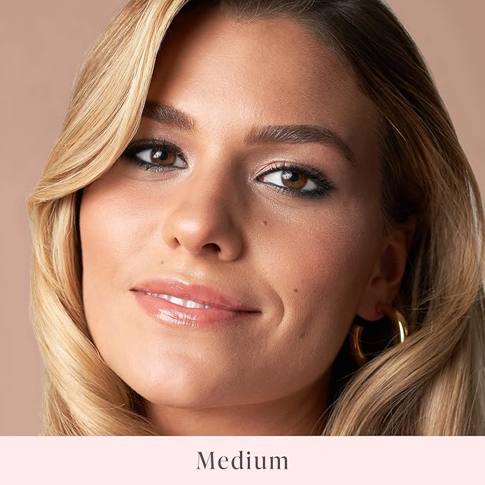 Mally Beauty Flawless Finish Transforming Effect Foundation - Medium - Full Coverage Cream Foundation - Breathable & Lightweight - Hydrating Formula with Vitamin E - Satin Finish-Velvo Beauty