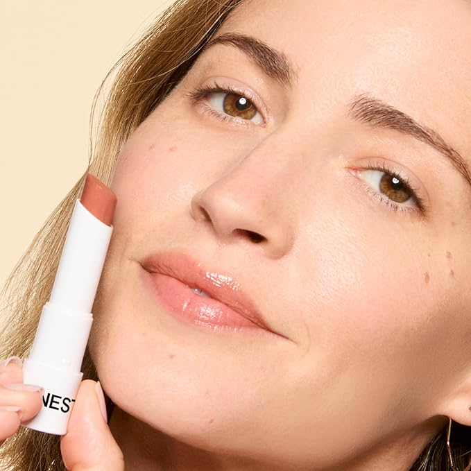 Honest Beauty Tinted Lip Balm | Antioxidant-rich Acai Extracts + Avocado Oil | EWG Certified, Vegan, Cruelty Free | Lychee Fruit-Velvo Beauty