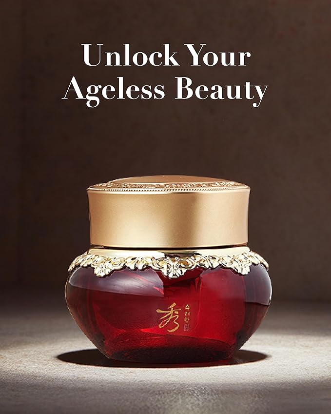 Sooryehan Hyobidam Face Moisturizer for Women. Korean Skin Care (Cream, 1.7fl oz) - Korean Facial Care. Wrinkle Cream for Women, Night Cream for Face with Wild Ginseng & Snow Fungus.-Velvo Beauty