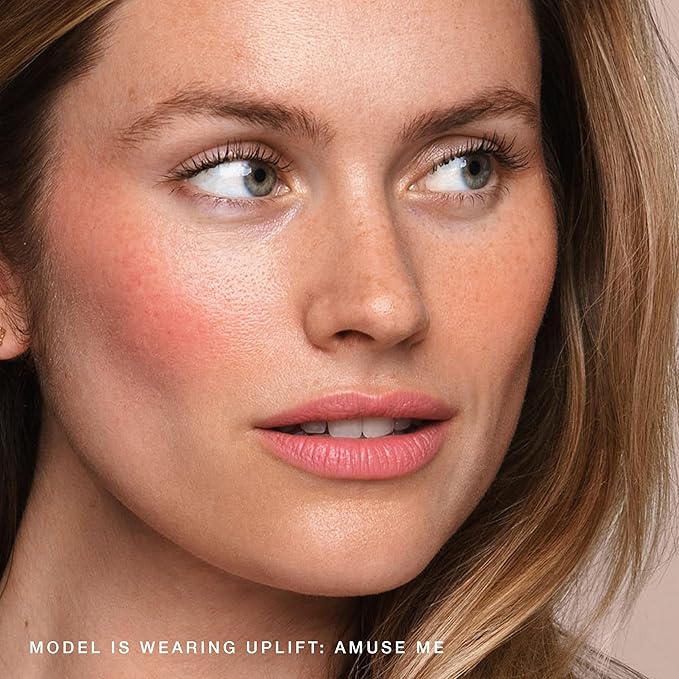 Jouer Blush & Bloom Cheek + Lip Duo - Hydrating Cream Blush Stick for Lip and Cheek Tint - Moisturizing Rose Hip and Squalane Oil Formula, Uplift-Velvo Beauty
