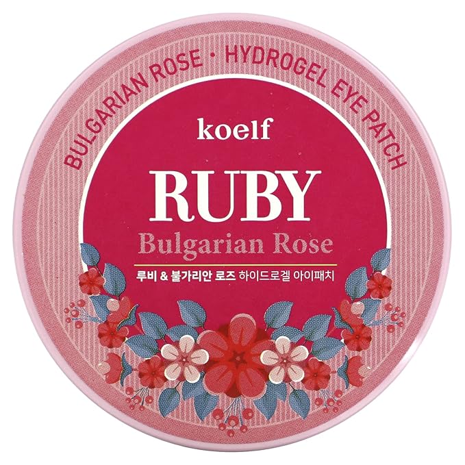 [Koelf] Ruby Bulgarian Rose Hydro Gel Eye Patch 60pcs/30pairs-Velvo Beauty