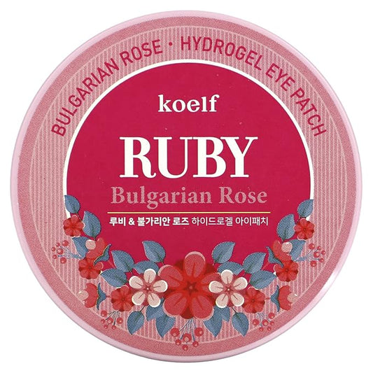 [Koelf] Ruby Bulgarian Rose Hydro Gel Eye Patch 60pcs/30pairs-Velvo Beauty