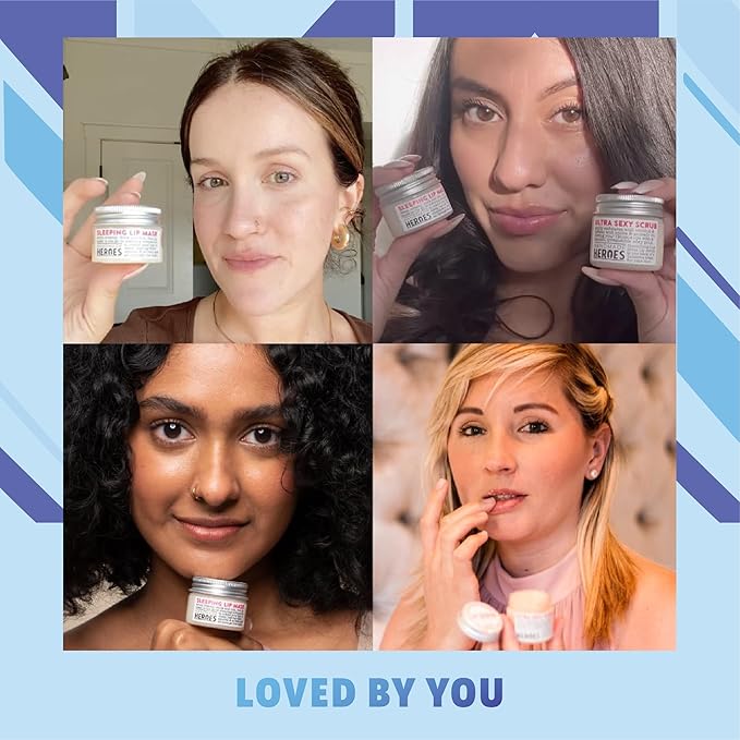 100% Natural Lip Scrub for Soft, Smooth Lips, Vegan Lip Scrub Gentle Exfoliator for Chapped and Dry Lips. 2 pc Coconut Lip Exfoliator Set lip exfoliator.-Velvo Beauty