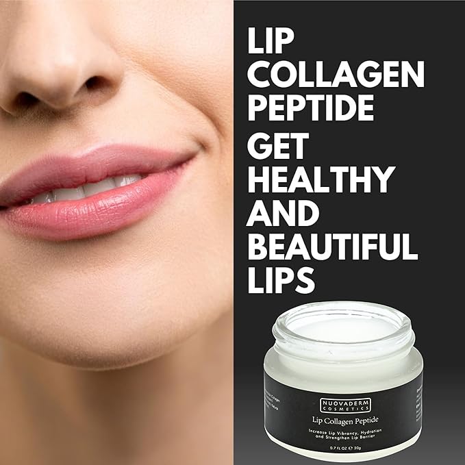 SLT Hydrating Lip Mask - Vegan Lip Collagen Sleeping Mask Soft and Supple Lips - Moisturizing Lip Balm with Peptide Complex for Lip Wrinkles Repair, Overnight Lip Treatment for Cracked Lips-Velvo Beauty