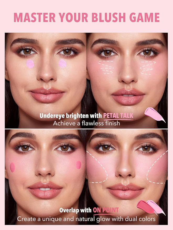 SHEGLAM Color Bloom Liquid Blush Makeup for Cheeks Matte Finish - On Point-Velvo Beauty