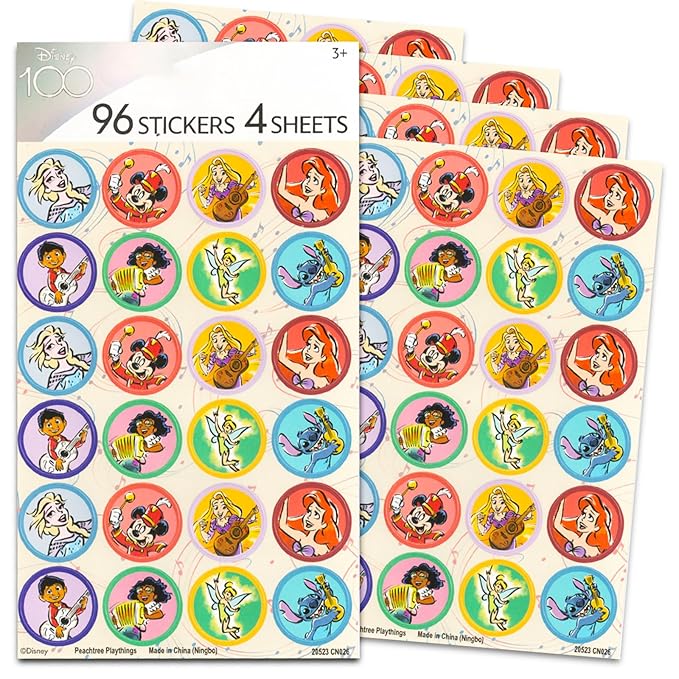 Stitch Lip Balm Tube Bundle for Girls – 6 Pack of Stitch Lip Balm in Assorted Flavors Plus Stickers, More | Stitch Party Favors-Velvo Beauty