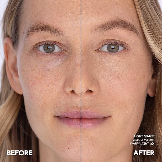 CLE Cosmetics CCC Cream (Warm Light 106 / SPF 50) - Color Correcting With Sunscreen - Lightweight, Hydrating Foundation - BB & CC Hybrid - Light to Medium Coverage - 1 fl oz-Velvo Beauty