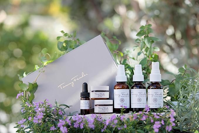 Natural Rejuvenating Treatment Kit | Organic, Cruelty-Free, Non-Toxic | Rejunivate + Tone with Cleansing Milk, Rose Water, Epi-Peel, Repair Balm, Body Oil, Serum (6 Piece Set)-Velvo Beauty