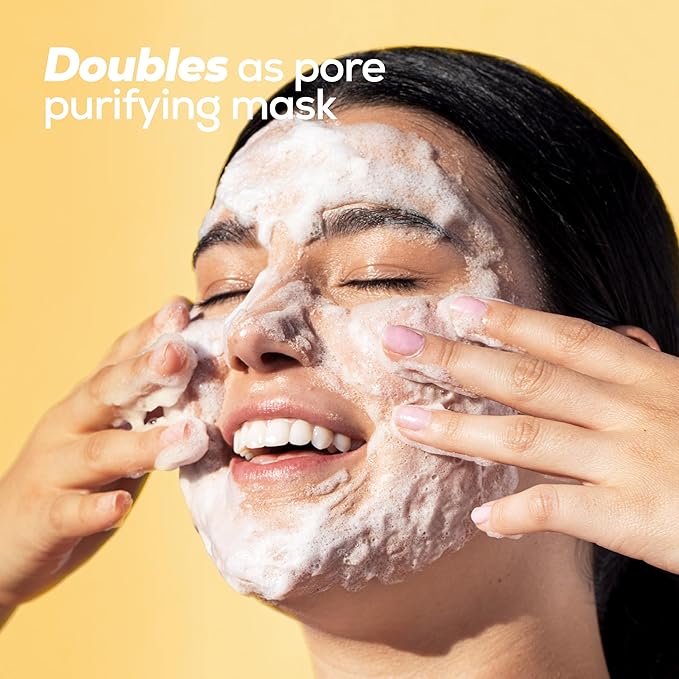 Hanhoo Pore Cleanser with Niacinamide, 6.76 Fl. Oz., 2-in-1 Facial Cleanser and Mask, with Niacinamide and Salicylic Acid, Clears Clogged Pores, Makeup-Remover, Exfoliating Face Wash, Korean Skincare-Velvo Beauty