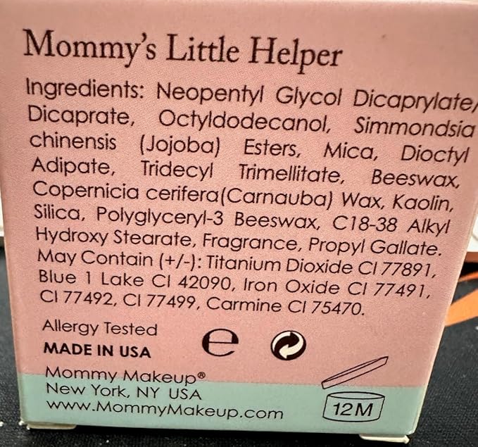 Mommy's Little Helper Concealer in Rested (Medium) - Under Eye Concealer, Face Coverup, Eyeshadow Base | Stays On All Day, Covers Dark Circles, Blemish & Bruises by Mommy Makeup-Velvo Beauty