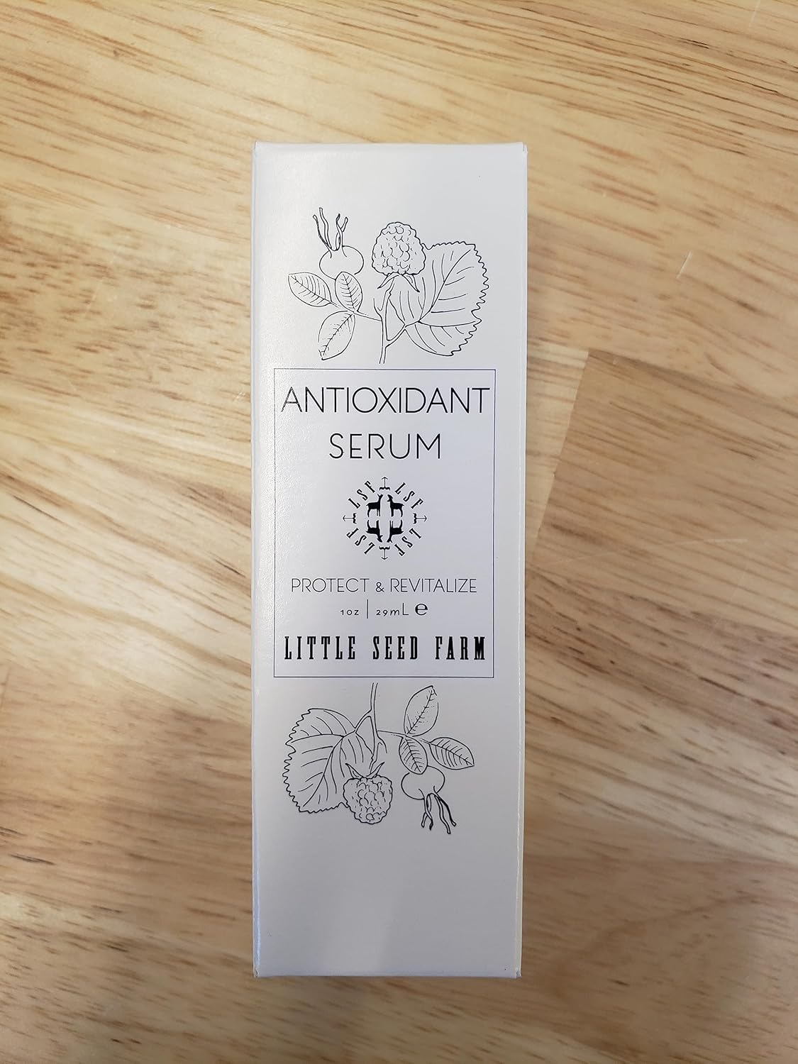 Little Seed Farm - Antioxidant Serum - Antioxidant Facial Serum for Dry & Aging Skin – Nourishing & Revitalizing Face Serum, Net Wt. 1 fl oz-Velvo Beauty