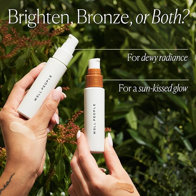 Well People Bio Bronzing Priming Serum, Nourishing Primer For Long-Lasting Makeup & A Healthy Glow, Bronzes & Soothes Skin, Vegan & Cruelty-free-Velvo Beauty