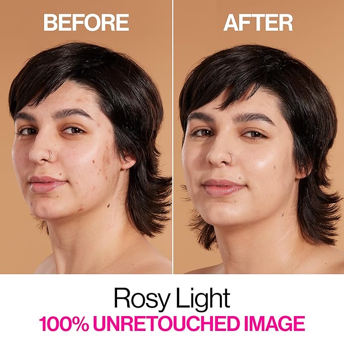 wet n wild Bare Focus Skin Tint, 5% Niacinamide Enriched, Buildable Sheer Lightweight Coverage, Natural Radiant Finish, Hyaluronic & Vitamin Hydration Boost, Cruelty-Free & Vegan - Rosy Light-Velvo Beauty