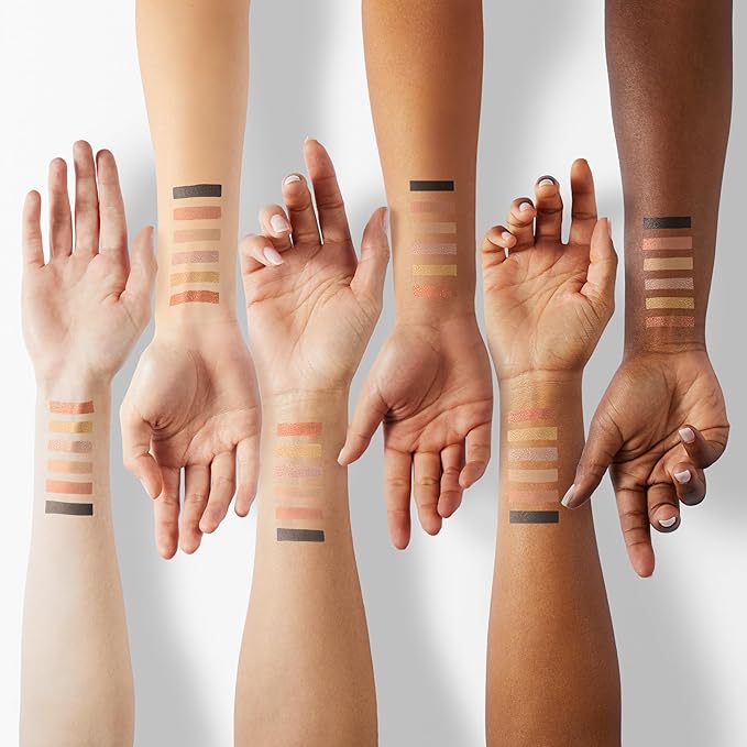 Julep Eyeshadow 101 Crème-to-Powder Eyeshadow Stick Palette-Style Creme-to-Powder 6 Piece Gift Set- Daylight-Velvo Beauty