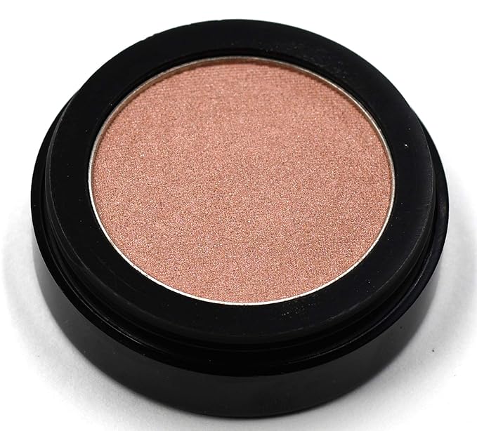 Champagne Frost Golden Glow Shimmering Shimmer Pressed Powder Single Vegan Eyeshadow; Talc, Paraben & Cruelty Free-Velvo Beauty