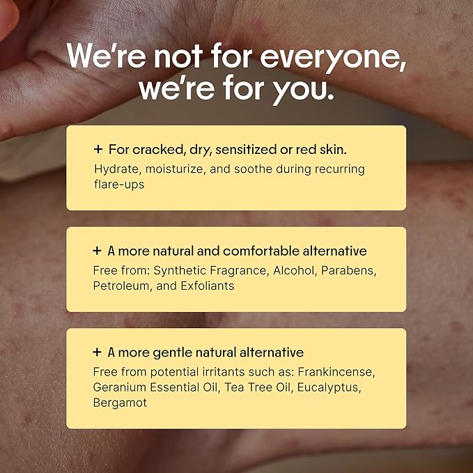 Clearbody Organics Colloidal Oatmeal Eczema Cream with Manuka Honey - 4 oz - Plant-Based Moisturizer & Eczema Ointment for Dry, Itchy Skin Relief-Velvo Beauty