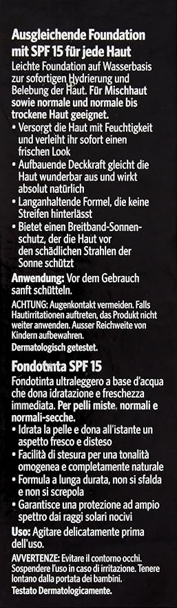 Bobbi Brown Skin Foundation SPF 15, No. 2.5 Warm Sand, 1 Ounce-Velvo Beauty