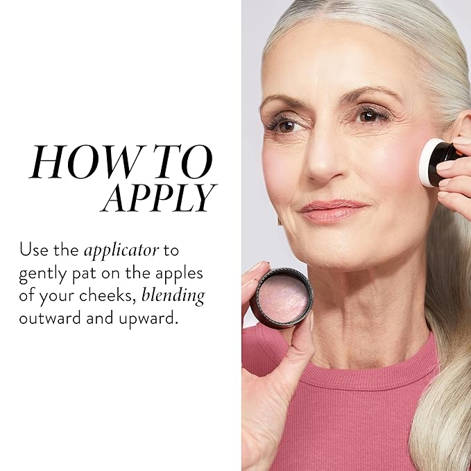 LAURA GELLER NEW YORK Baked Blush-n-Brighten Baked to Go - Ethereal Rose - Travel Size Blush-Velvo Beauty