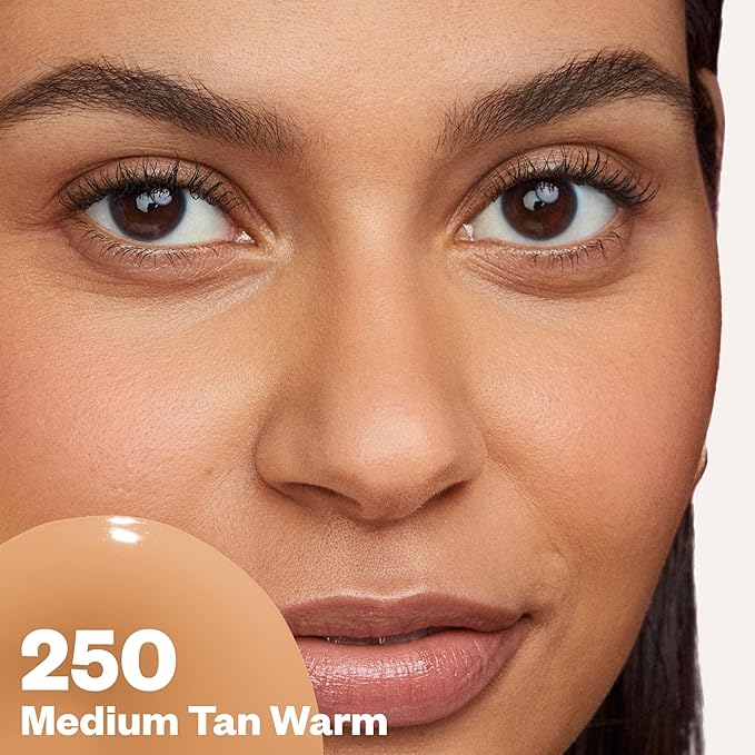 Kosas Revealer Skin-Improving Foundation with SPF 25 Protection - Hydrate, Brighten, Soothe, Plump, Protect Skin - Smoothing Texture, Natural Finish and Clean Formula - Medium Tan Warm 250-Velvo Beauty