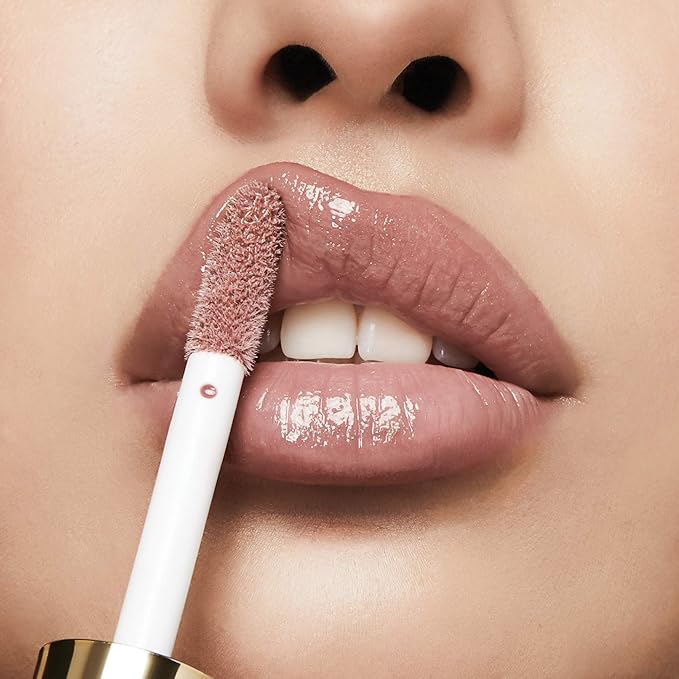 Milani Keep It Full Nourishing Lip Plumper - Soft Rose (0.13 Fl. Oz.) Cruelty-Free Lip Gloss for Soft, Fuller-Looking Lips-Velvo Beauty